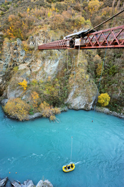 Take a leap of faith from Kawaru Bridge 